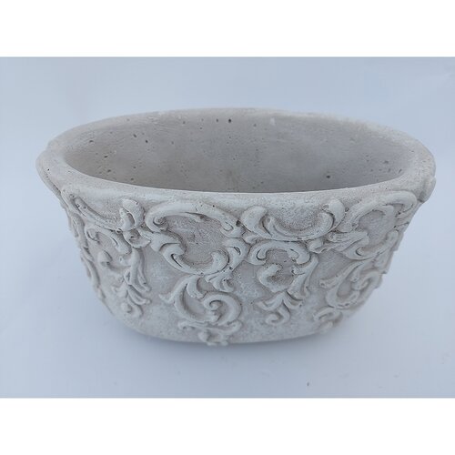  Keramička tegla OVALNA DEKOR 25X15X14 Cene