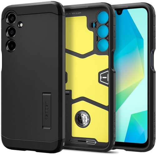 Spigen TOUGH ARMOR OVITEK ZA GALAXY A16 4G / 5G ČRN, (21969975) Cene