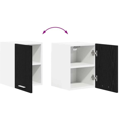 VidaXL viseći ormarić riga 2 pcs beton siva i bijela 30 x 31 x 40 cm Slike
