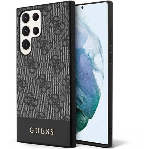 Guess GUHCS24LG4GLGR ovitek za Samsung Galaxy S24 Ultra 5G - siv