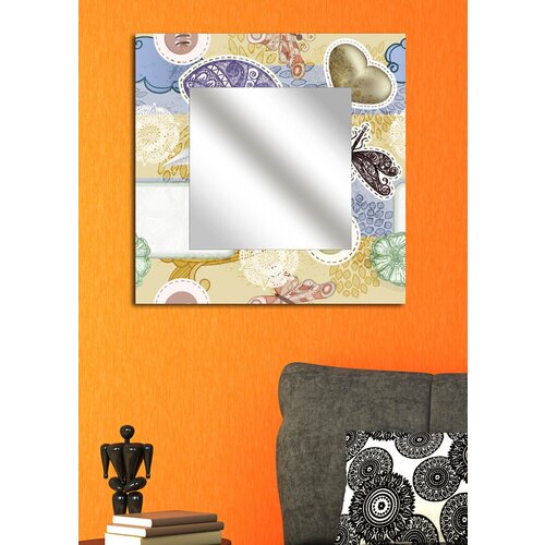 Wallity Ogledalo MA-35, 50x50 cm, &amp;Scaron;areno Slike