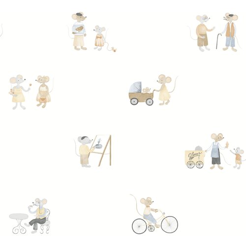 Casadeco Tapeta Neighbors Of The Village 2 boje Cijene