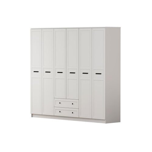 Hanah home Ormar Rb-168-01-006, 210x184x52 cm, Bijeli Slike