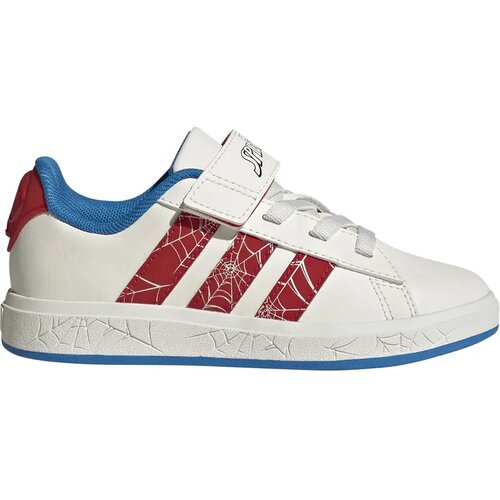 Adidas Patike za dečake Grand Court Spider-Man El K, Belo-Crvene Cene