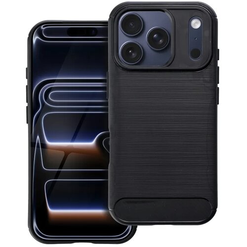Carbon maska za IPHONE 17 Pro black Slike
