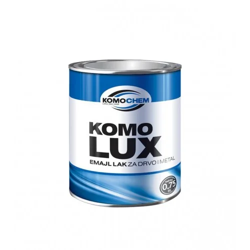 KOMOCHEM Boja emajl za drvo i metal Komolux 0,75l Smeđi