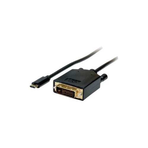 Value USB-C® / DVI adapterski kabel USB-C® vtič\, DVI-D 24+1-polni vtič 2.00 m črna 11.99.5832 USB-C®-Display kabel, (20416511) Cene