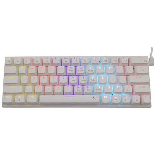 WHITESHARK Tastatura Wakizashi White 60% - US Slike