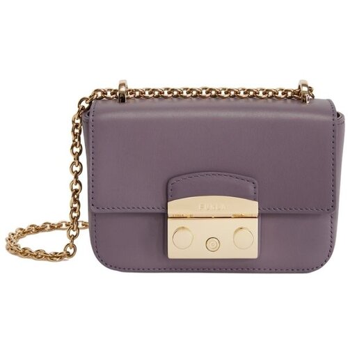 Furla handbag - metropolis mini crossbody purple Slike