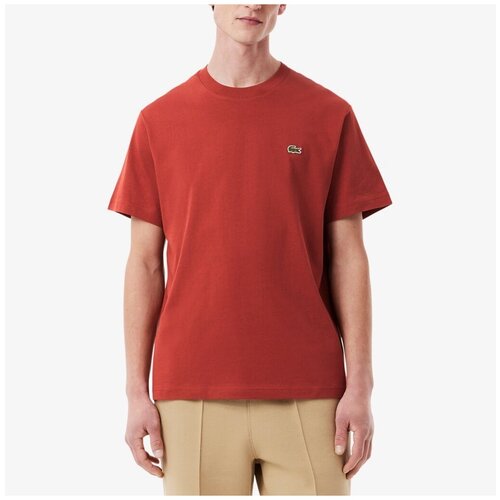 Lacoste Majice & Polo majice TH7318 TEE-SHIRT Oranžna Cene