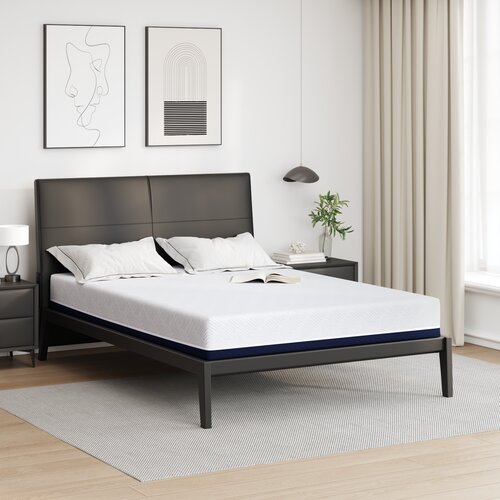 vidaXL Madraci Bijela, plava 140 x 200 cm Cijene