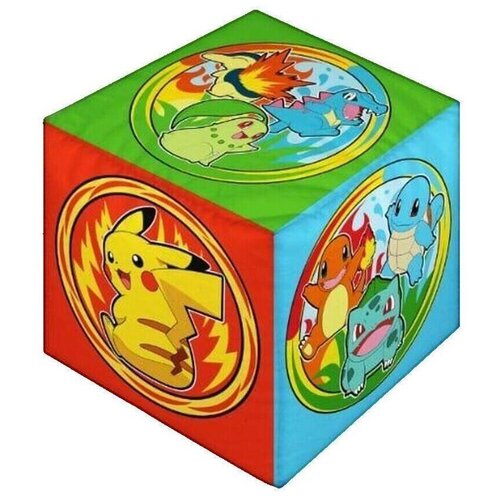 Pokemon Blazine Coussin Pok&eacute;mon d&eacute;coratif multicolore 25x25x25 cm Večbarvna Cene
