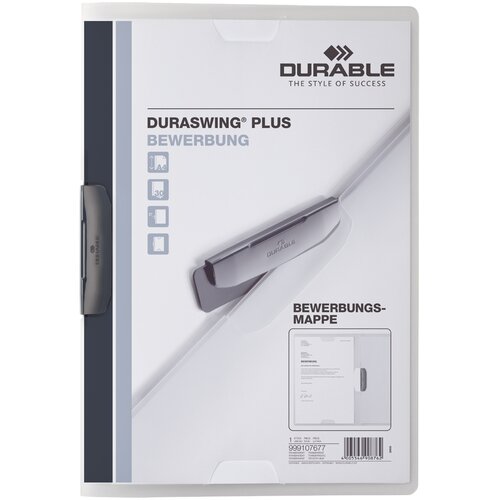 Durable aplikativna mapa DURASWING PLUS, DIN A4, prozorna, (21651253) Slike