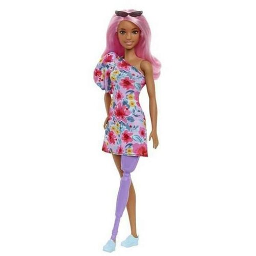  Barbie Fashionista, punčka z roza lasmi, (21642590) Cene