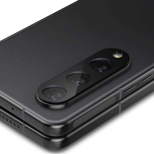 Spigen Optik.TR staklo za kameru (2 kom) - Samsung Galaxy Z Fold 4 - crno Slike