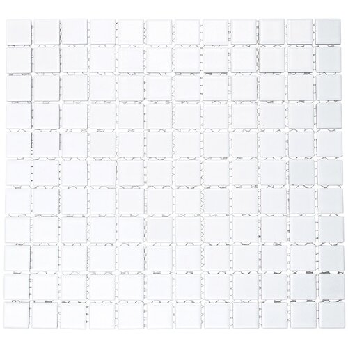Uni Mozaik ploščice Uni B 140 (32,6 x 30 cm, bela, mat) Cene