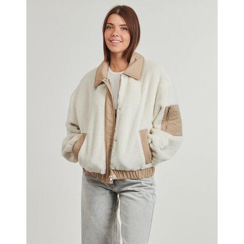 Only Jakne ONLSIENA TEDDY MIX JACKET Bež Slike