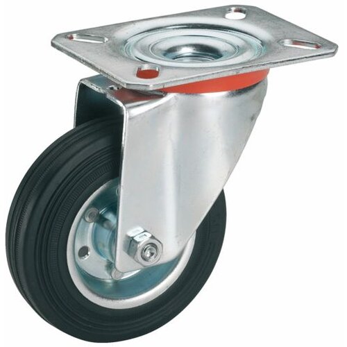 D&amp;Ouml;RNER + HELMER Vrtljivo kolo Stabilit (premer kolesca: 100 mm, nosilnost: 70 kg, valjčni ležaj, s plo&amp;scaron;čo) Slike