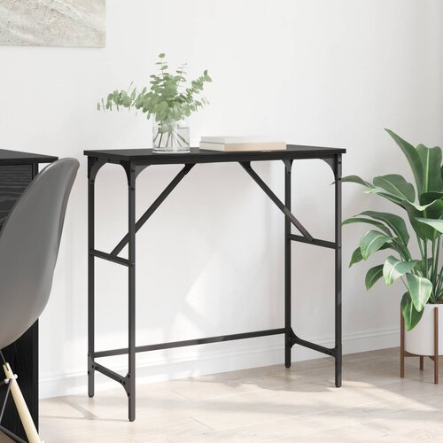  Konzolna stolica Crni hrast 75 x 32 x 75 cm Konstruirano drvo Cijene