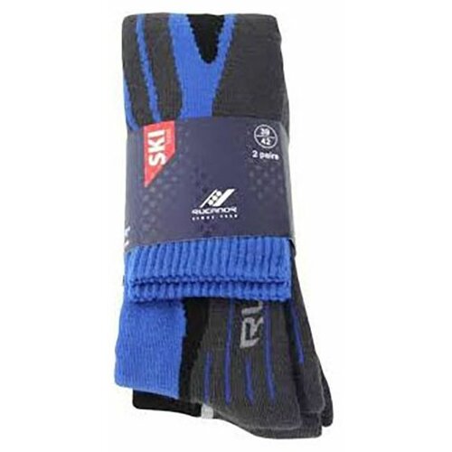 Rucanor čarape ski plavo-sive 2 para Slike
