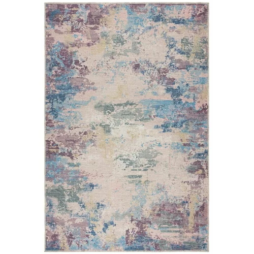 Flair Rugs Plavi/ljubičasti perivi tepih od mješavine recikliranih vlakana 80x150 cm Reid –