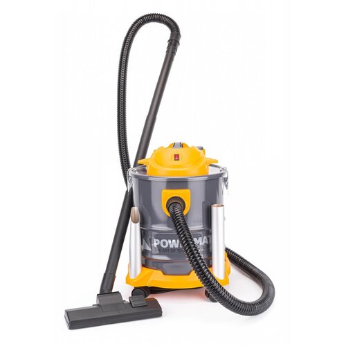 Powermat industrijski usisavač 20L za pepeo 2000W s mućkalicom filtera Slike