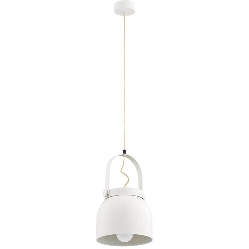  Argon 8280 - Luster na sajli LOGAN 1xE27/15W/230V prečnik 20 cm beo Cene