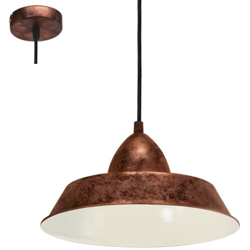 Eglo 49243 - Luster AUCKLAND 1xE27/60W/230V Cene