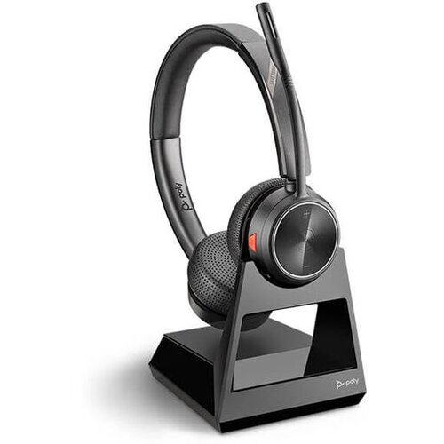 Poly Brezžične slu&scaron;alke s stojalom Plantronics Savi 7220 (RJ11) črne 213020-02 DECT, mikrofon Cene