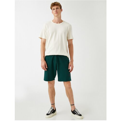 Koton Shorts - Green - Normal Waist Slike