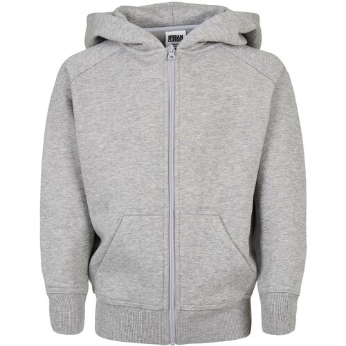Urban Classics Kids boys' zip-up sweatshirt grey Slike