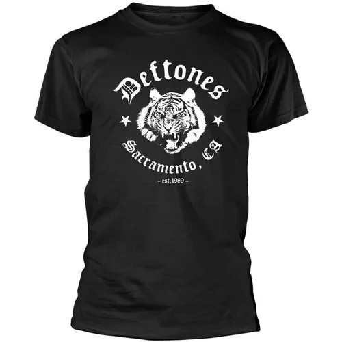 Deftones Košulja Tiger Sacramento Unisex Black XL