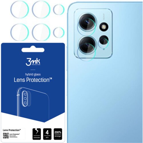 3mk ZA&amp;Scaron;ČITA ZA LEČE KALJENO STEKLO ZA XIAOMI REDMI NOTE 12 4G - ZA&amp;Scaron;ČITNO, (21966033) Slike