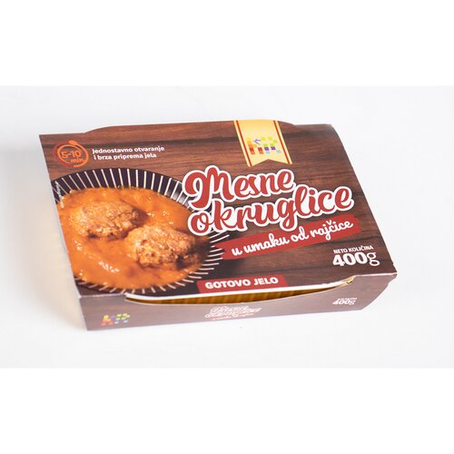 HIT MESNE OKRUGLICE U UMAKU OD RAJČICE 400 G Slike