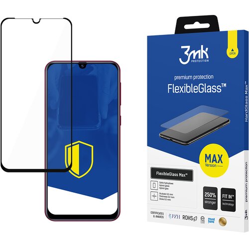 3mk SAMSUNG GALAXY M21 BLACK - FLEXIBLEGLASS MAX, (22002408) Slike