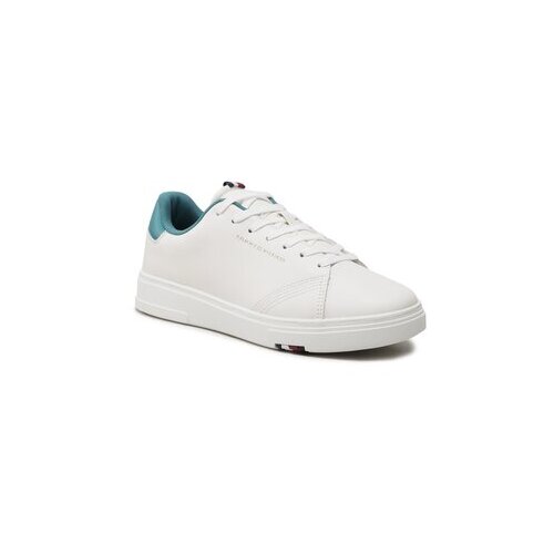 Tommy Hilfiger Superge Elevated Rbw Cupsole Leather FM0FM04487 Bela Slike