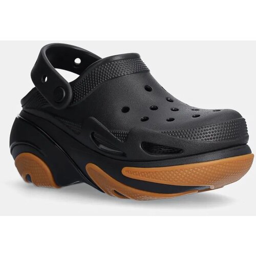Crocs Natikače Bubble Crush Clog za žene, boja: crna, s platformom, 210061 Cijene