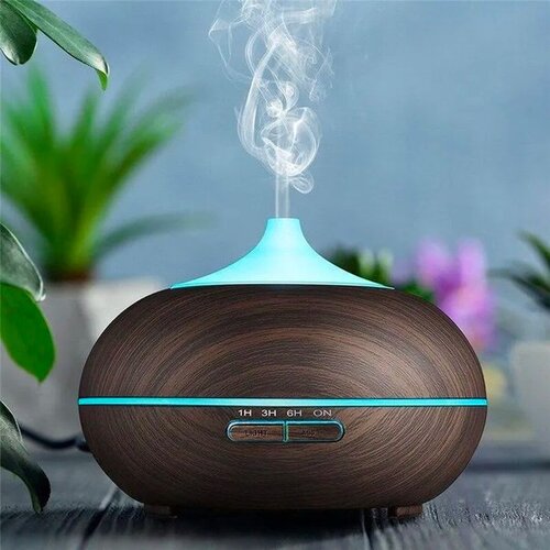  Ultrazvočni aroma difuzor z LED lučko - temni les Cene