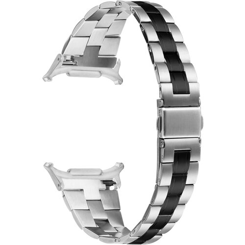 INF kompatibilen z samsung galaxy Watch8 trak iz nerjavečega jekla s trojnimi povezavami black, (5000086000) Cene