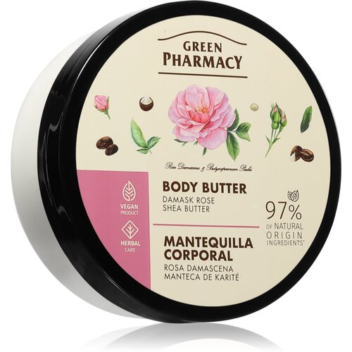 Green Pharmacy Body Care Damask Rose & Shea Butter intenzivno vlažilno maslo za telo 200 ml Cene