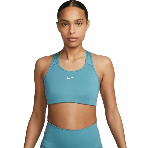 Nike SWOOSH BRA PAD Ženski sportski grudnjak, svjetlo plava, veličina