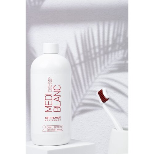 MEDIBLANC Anti-plaque ustna voda proti zobnim oblogam 500 ml Slike