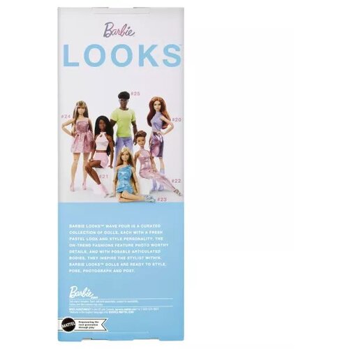 Barbie looks: pastelna kolekcija - v obleki s črtami Cene
