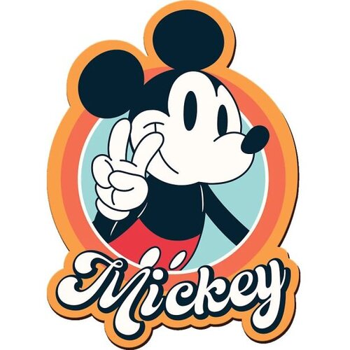 Trefl Puzzle Lesena Umetnost: Disney, Retro Mikki Mi&amp;scaron;ka - 160 lesenih kosov Slike