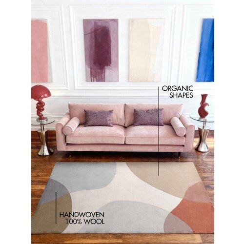 Ted Baker Bež ročno tkana volnena preproga 120x170 cm Hackney Clarissa &amp;ndash; Slike