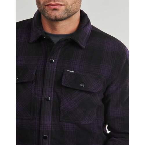 Volcom BOWERED FLEECE LS Ljubičasta Slike