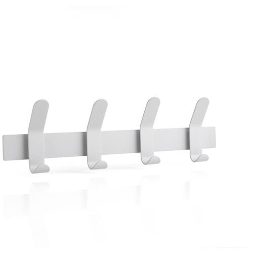 Zone Stenski obe&amp;scaron;alnik A-Rack Soft Grey Steel Slike