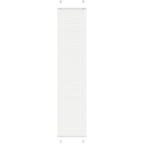 vidaXL Plisirana žaluzija Bela 40x200 cm Širina tkanine 39,4 cm Cene