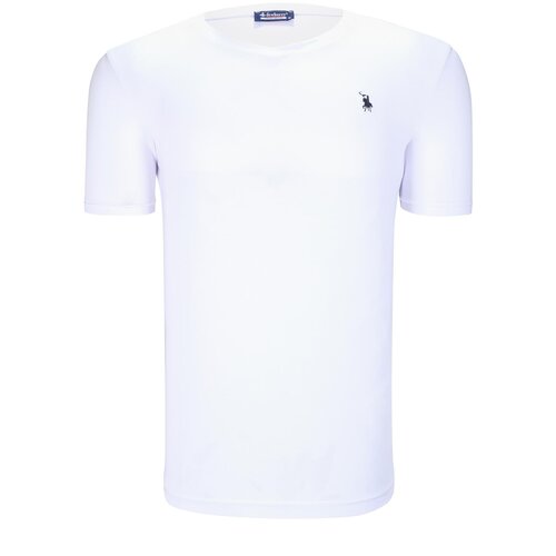 Dewberry T8568 V-NECK MEN'S T-SHIRT-PLAIN WHITE Cijene