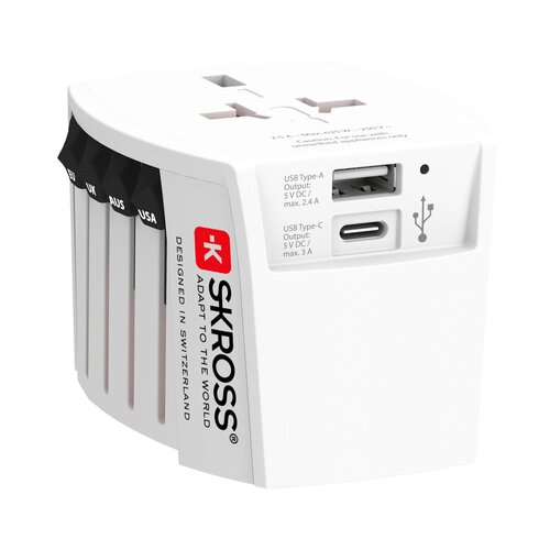 Skross 1.302962 Muv USB omrežni pretvornik + USB polnilec Cene